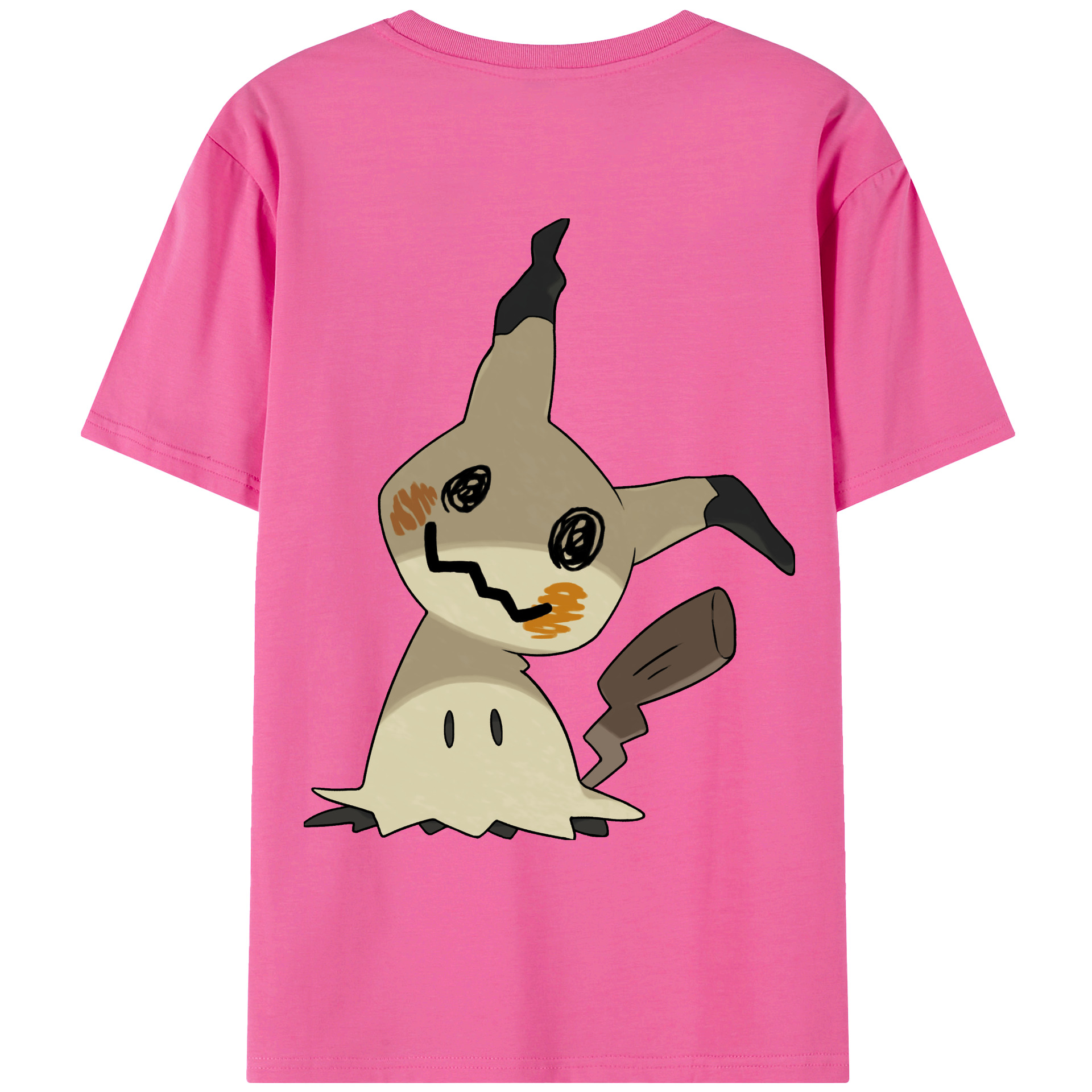 （画像用） ポケットモンスター Pokémon レディース半袖Tシャツ(バックプリント)